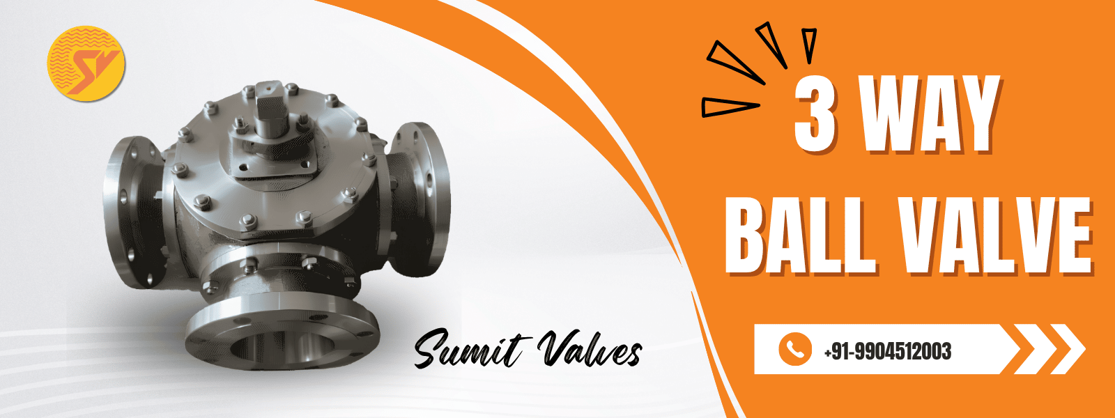 3 Way Ball Valve